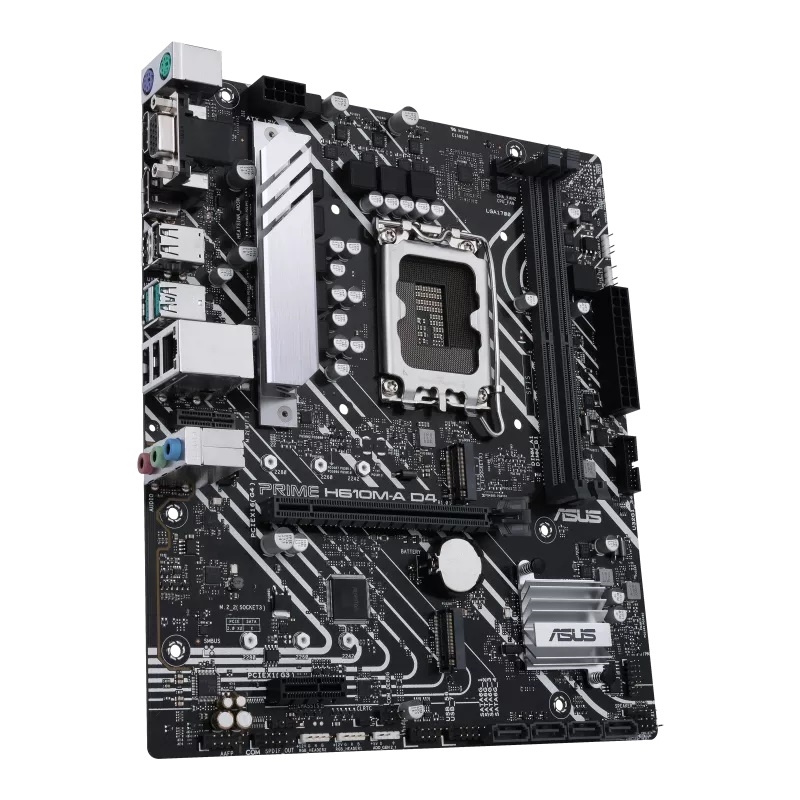 Asus Prime H610M-A D4 Micro-ATX Motherboard