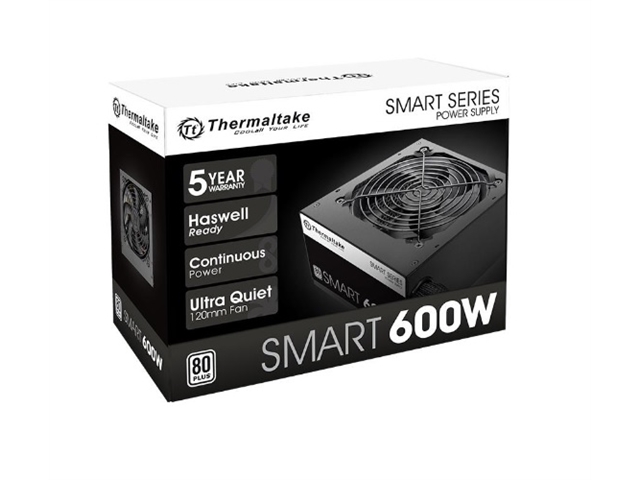 Thermaltake Smart 600W 80+ Standard Non-Modular Power Supply